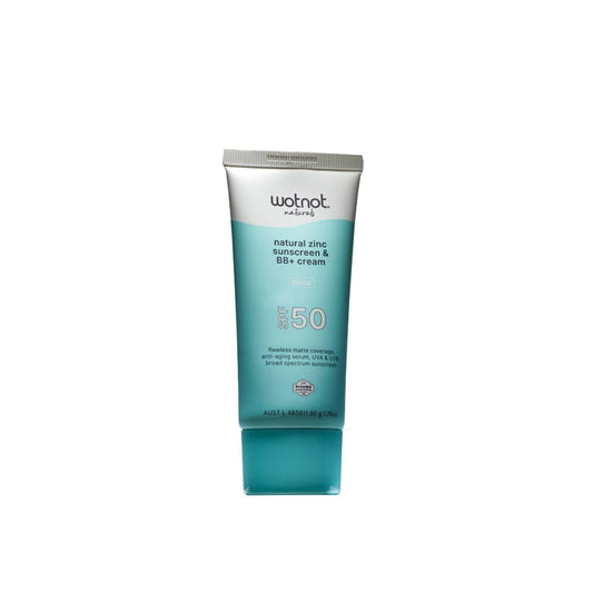 Wotnot TINTED Natural Zinc Face Sunscreen SPF 50