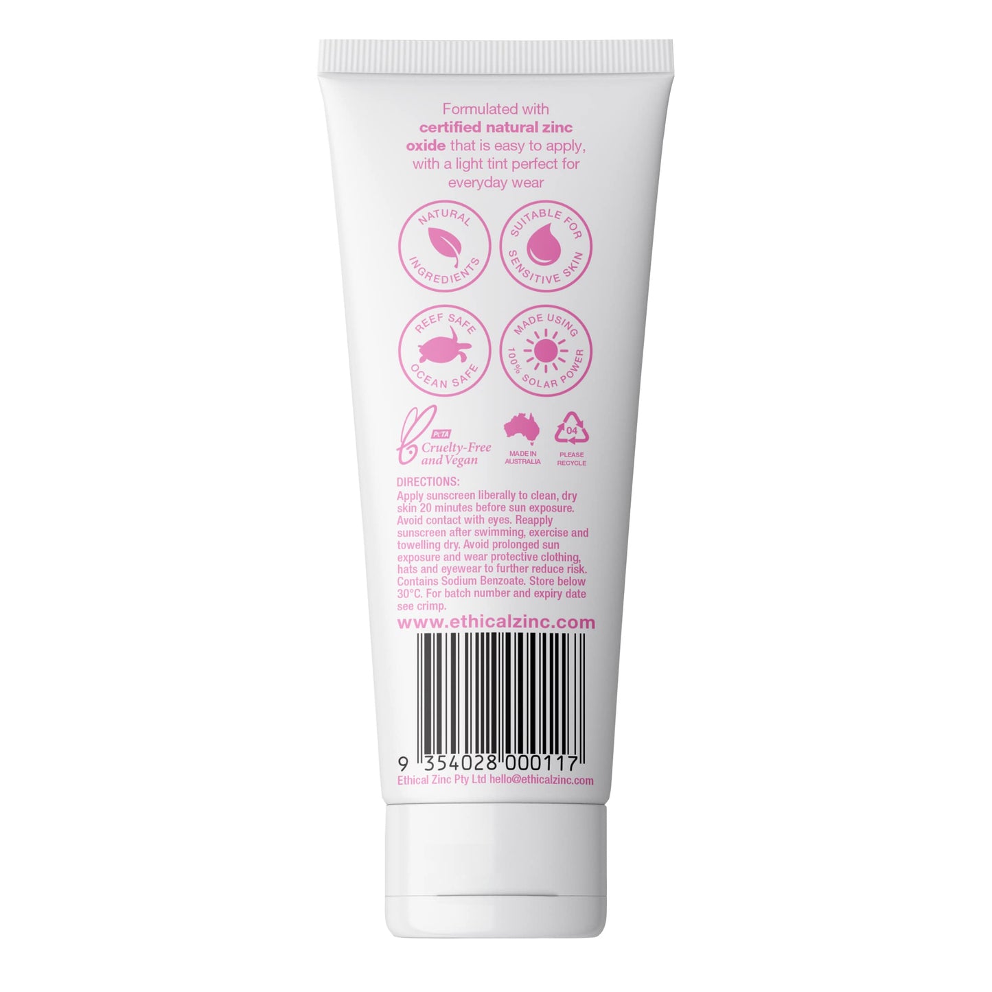 Ethical Zinc SPF 50+