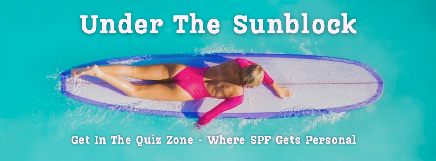 chick surfer making her way through pristine turquise waters wearing reef safe sunscreen - aiming her baord into the quiz zone to make her SPF personal