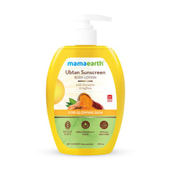 MamaEarth Your Best Skin Sunscreen SPF 30 - Turmeric and Saffron