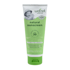 Wotnot Baby Natural Sunscreen SPF 30+, 100 Grams