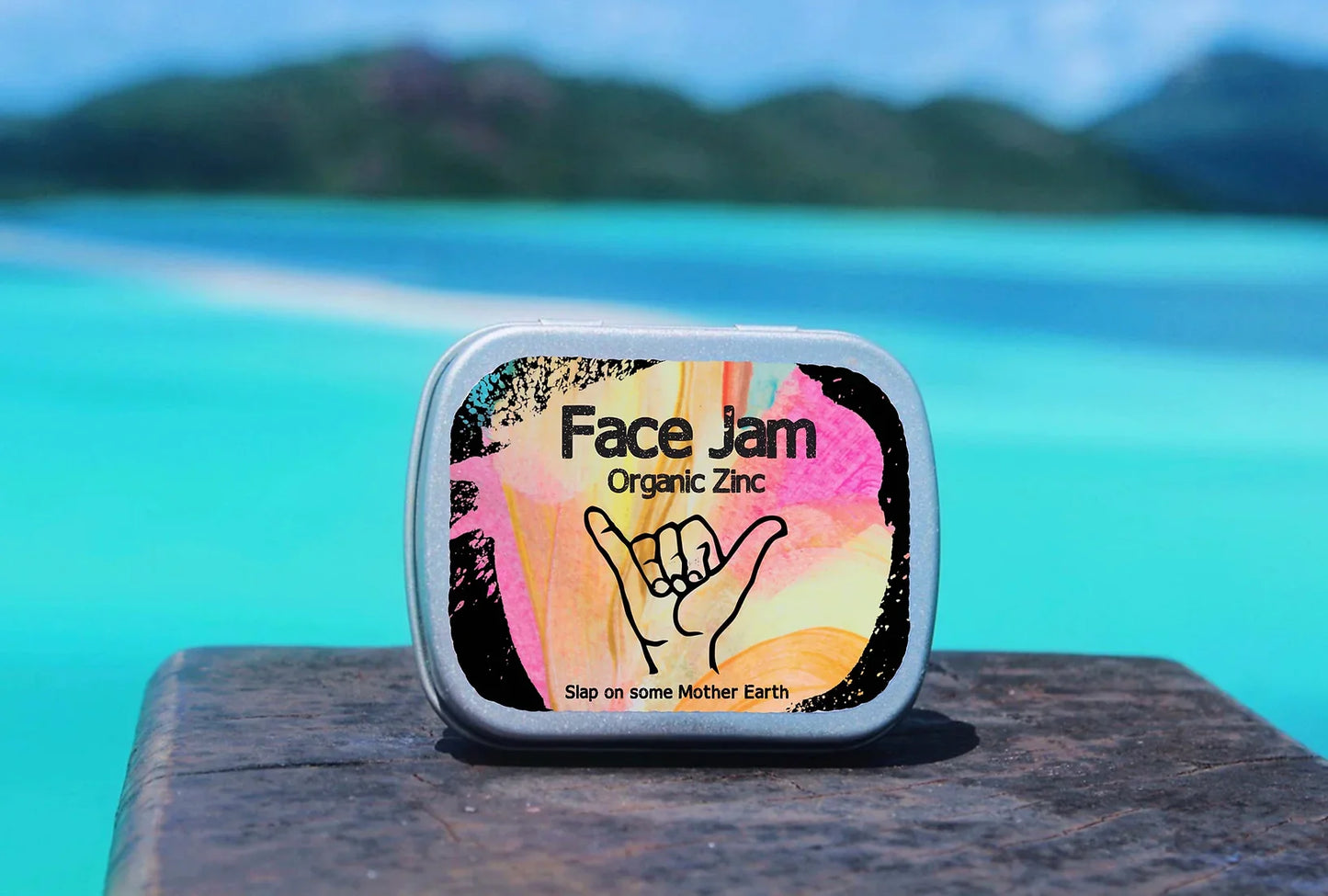 SunSafe® Face Jam Organic Zinc, Reef-Safe Mineral Sunscreen - 40g