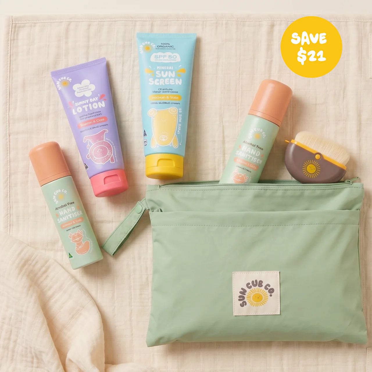 SunSafe® Sun Cub Co. Mineral Sunscreen SPF50, Bundle