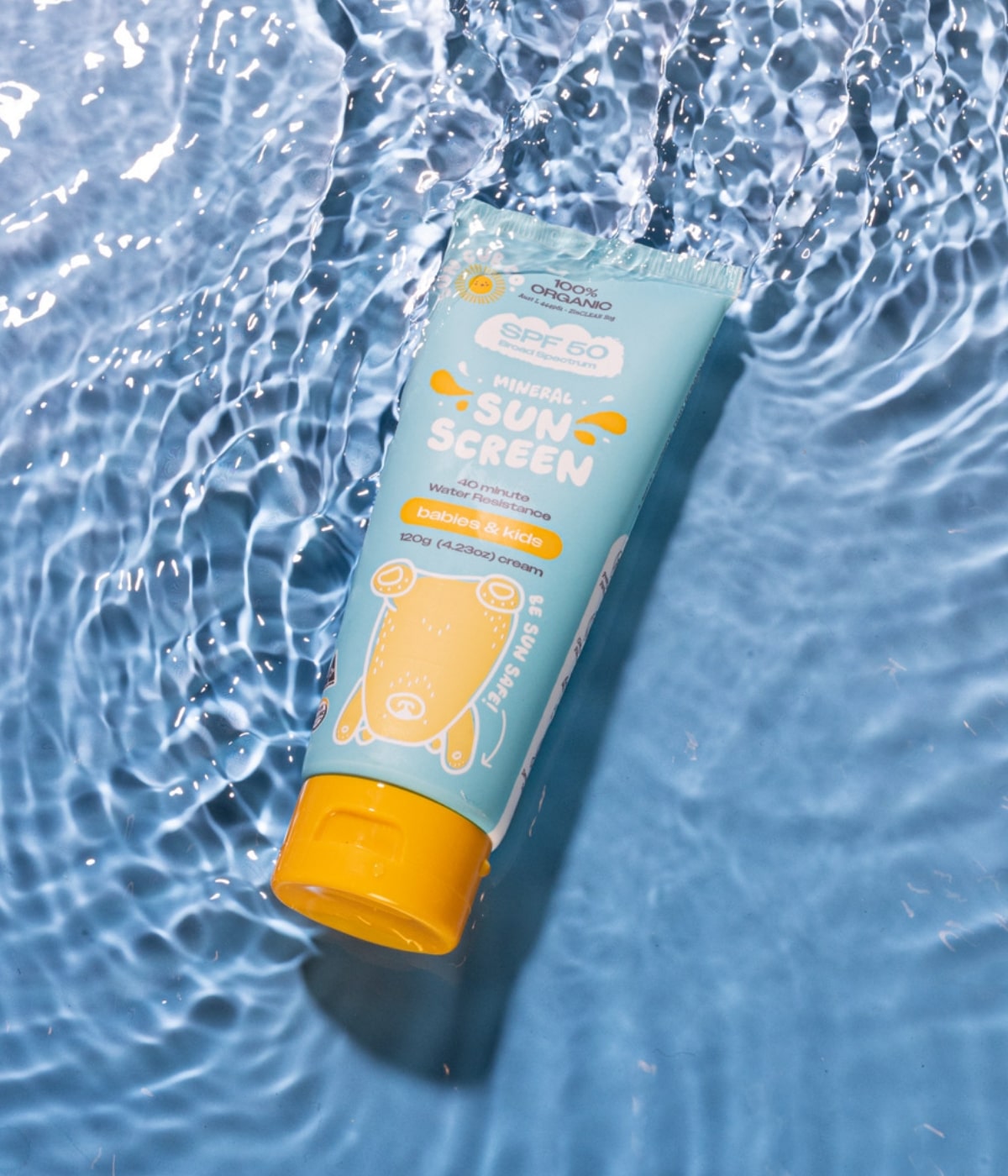 SunSafe® Sun Cub Co. Mineral Sunscreen SPF50, 120g